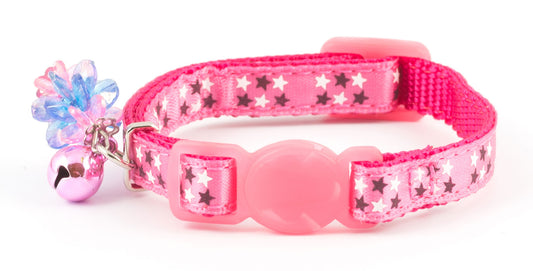Ancol Kitten Collar Luxury Star Pink