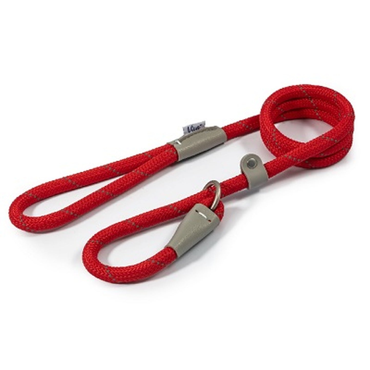 Ancol Viva Rope Refl Slp Lead Red12mm 1.2 m