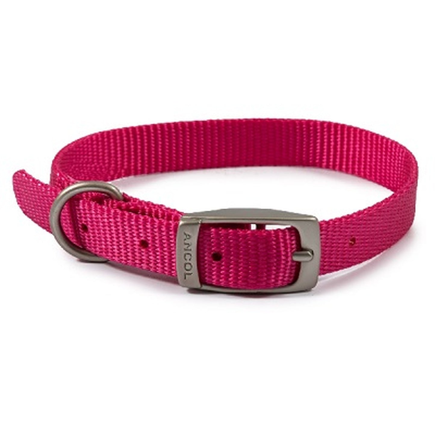 Ancol Viva Buckle Col Pink 20-26cm XXS