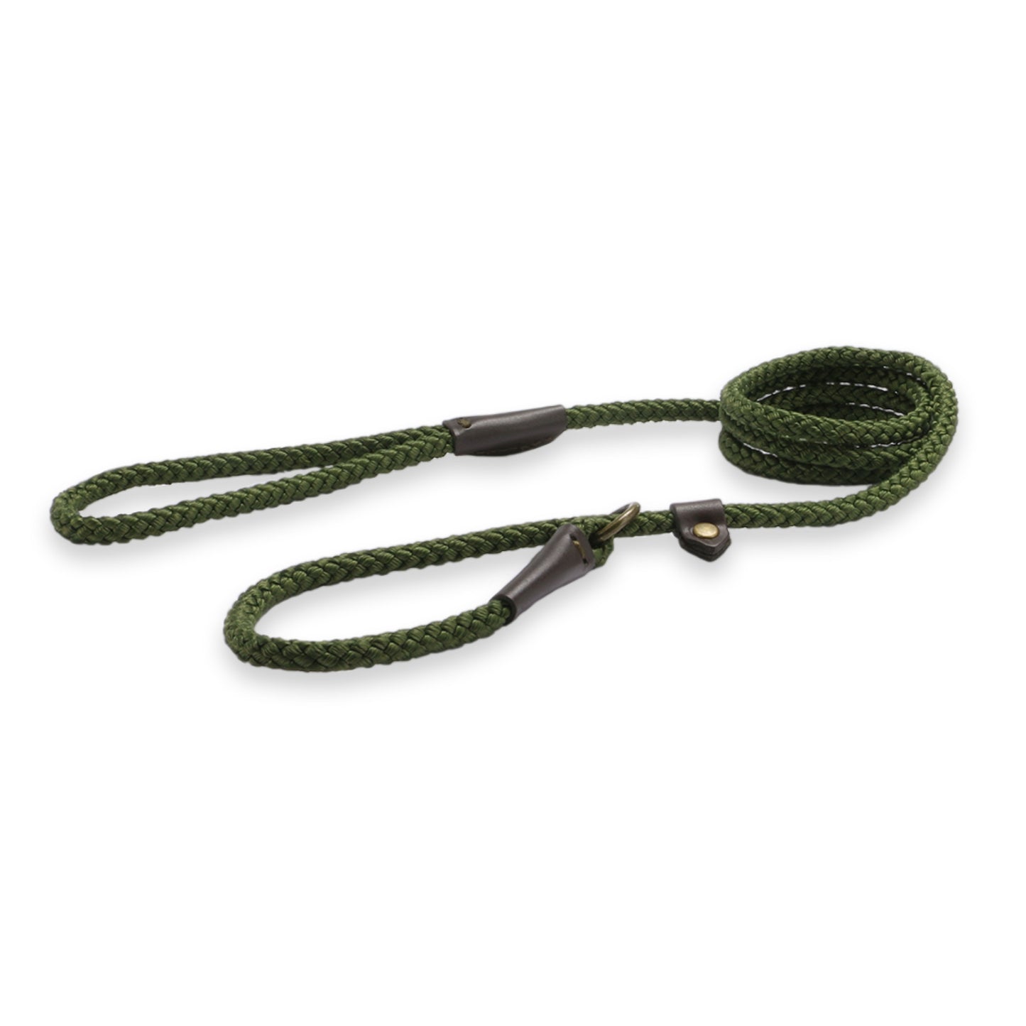 Ancol Heritage Rope Slip Lead Green 1.5m