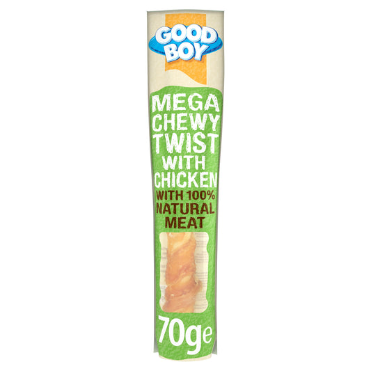 Good Boy Mega Chewy Twist Chicken 18x70g