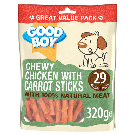 Good Boy Chicken & Carrot Sticks 3x320g