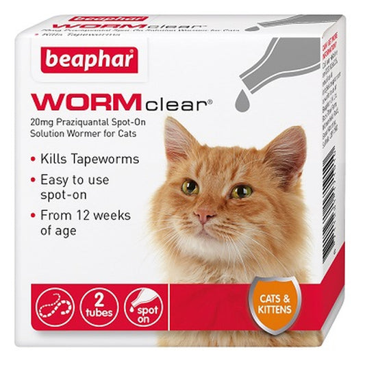 Beaphar WORMclear Spot On Cat 6x2