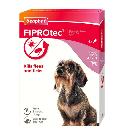 Beaphar FIPROtec Small Dog 6 pipette x6