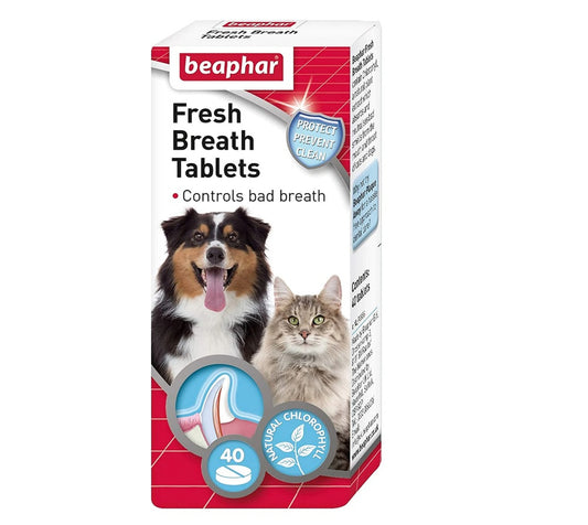 Beaphar Fresh Breath 40 Tablets x6