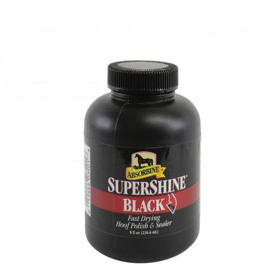 Absorbine Supershine Hoof Polish Black 237 ml