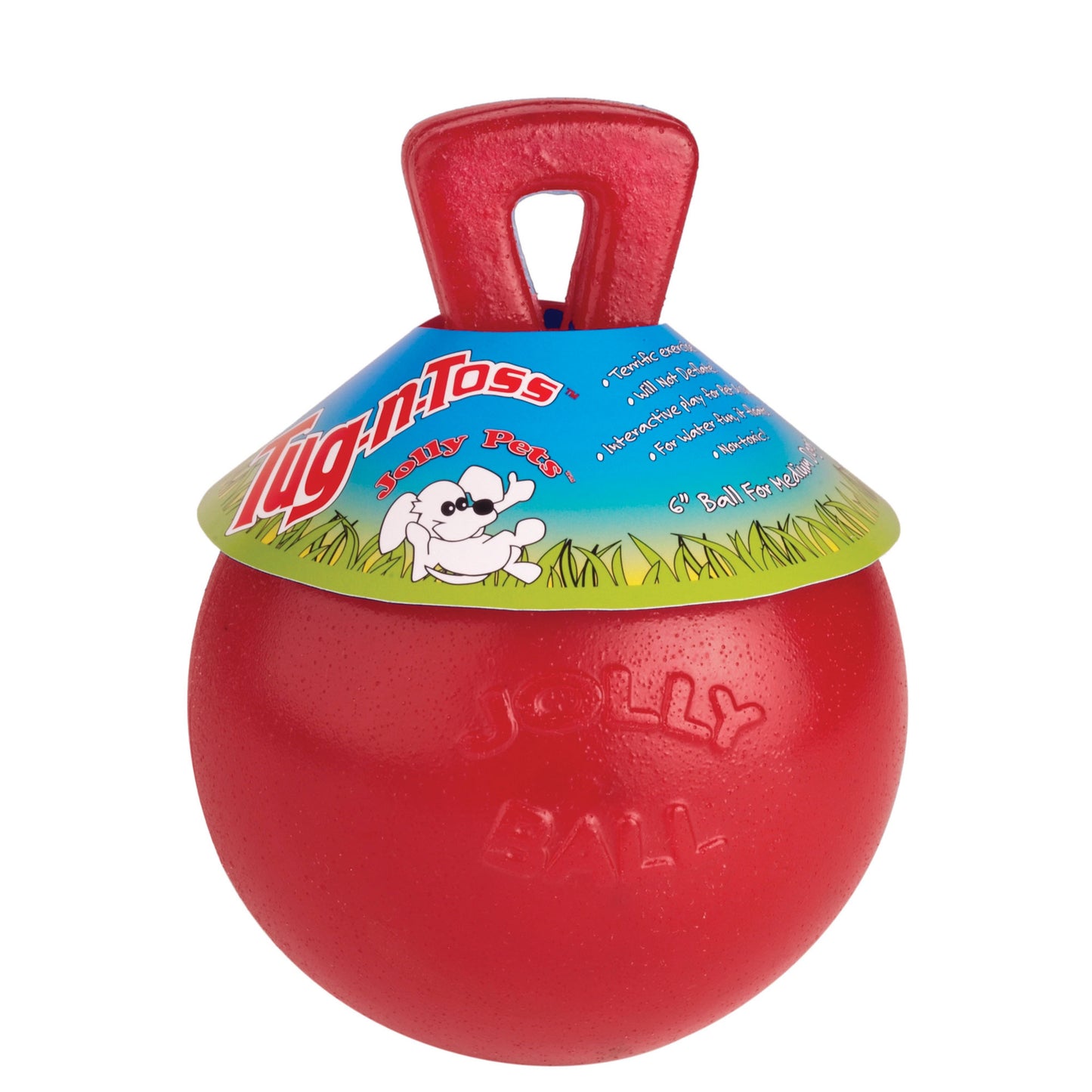 Jolly Ball Tug-N-Toss Red 20cm 8 i