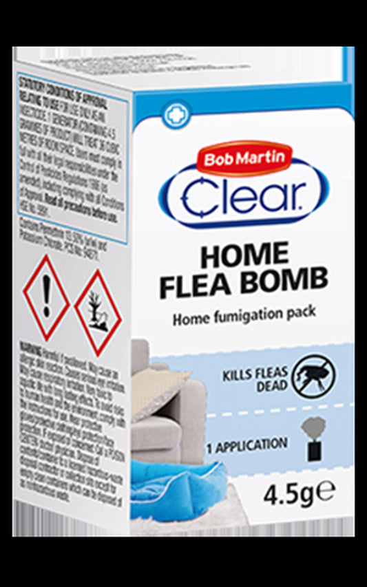 BM Clear Home Flea Bomb x8