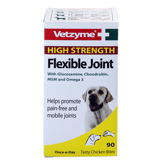 Vetzyme Flex HiStrength Joint Tabs 3x90
