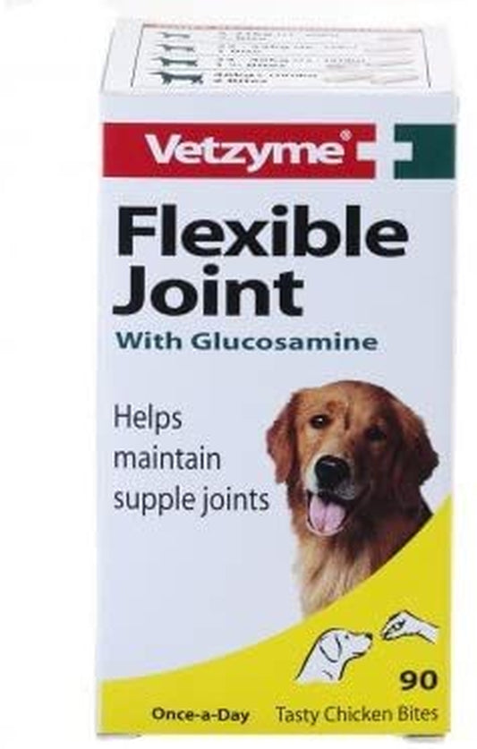 Vetzyme Flex Joint Glucose Tabs Dog 3x90