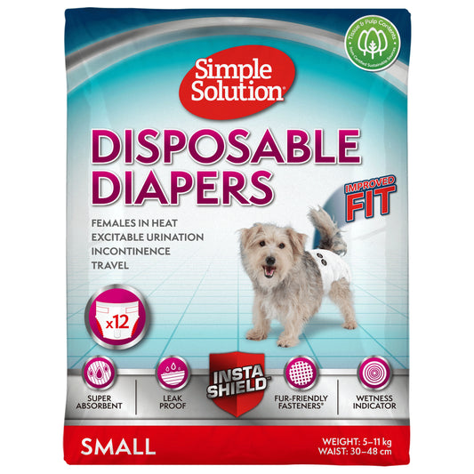 S Solution Bitch Disposable Diapers x12 Small