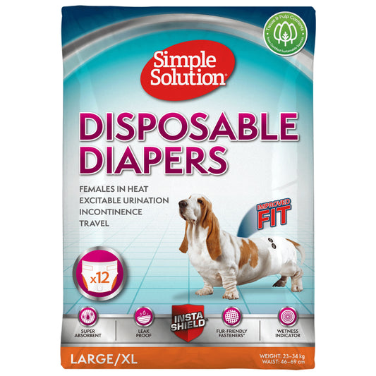 S Solution Bitch Disposable Diapers x12 Large