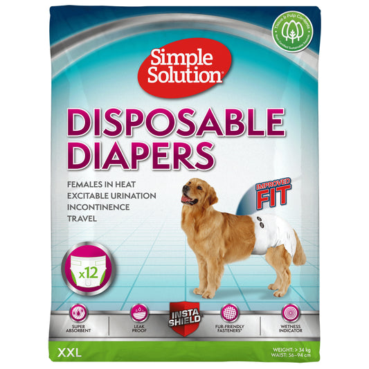 S Solution Bitch Disposable Diapers x12 XL