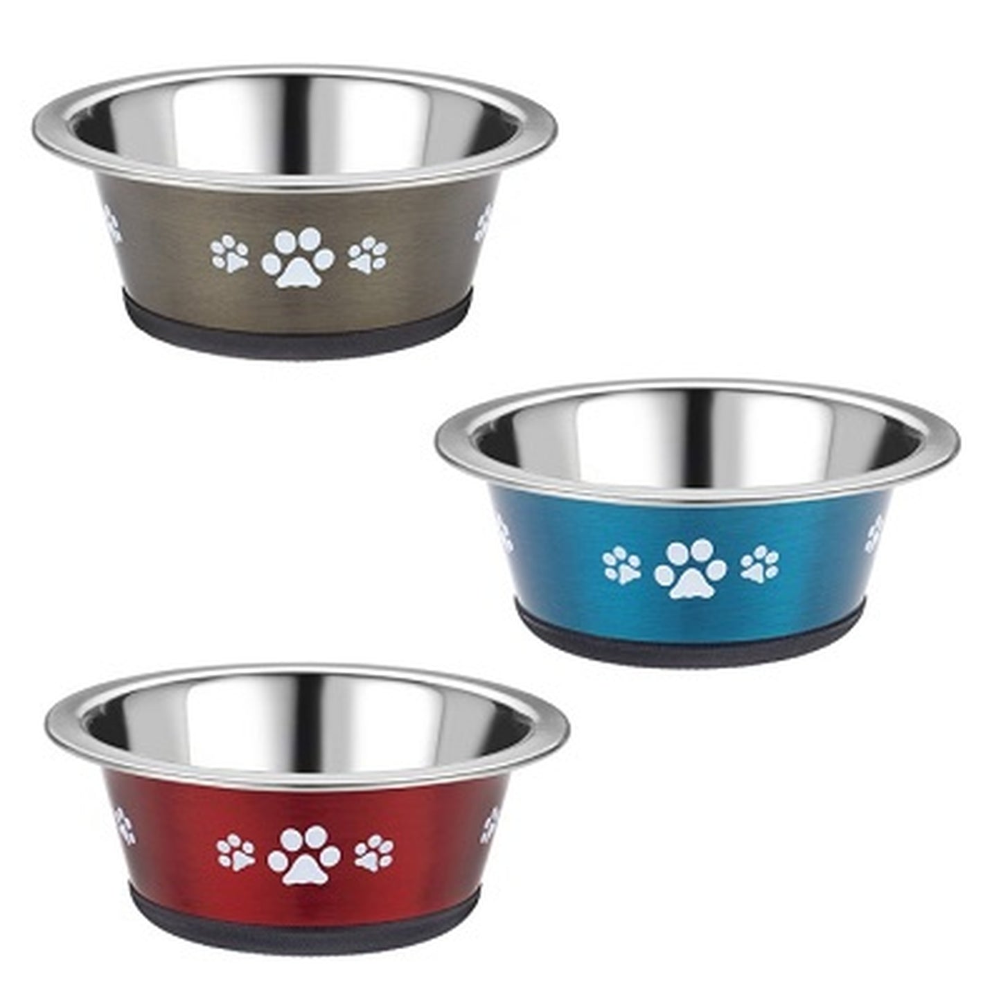 Classic Posh Paws SS Cat Dish 6x240ml