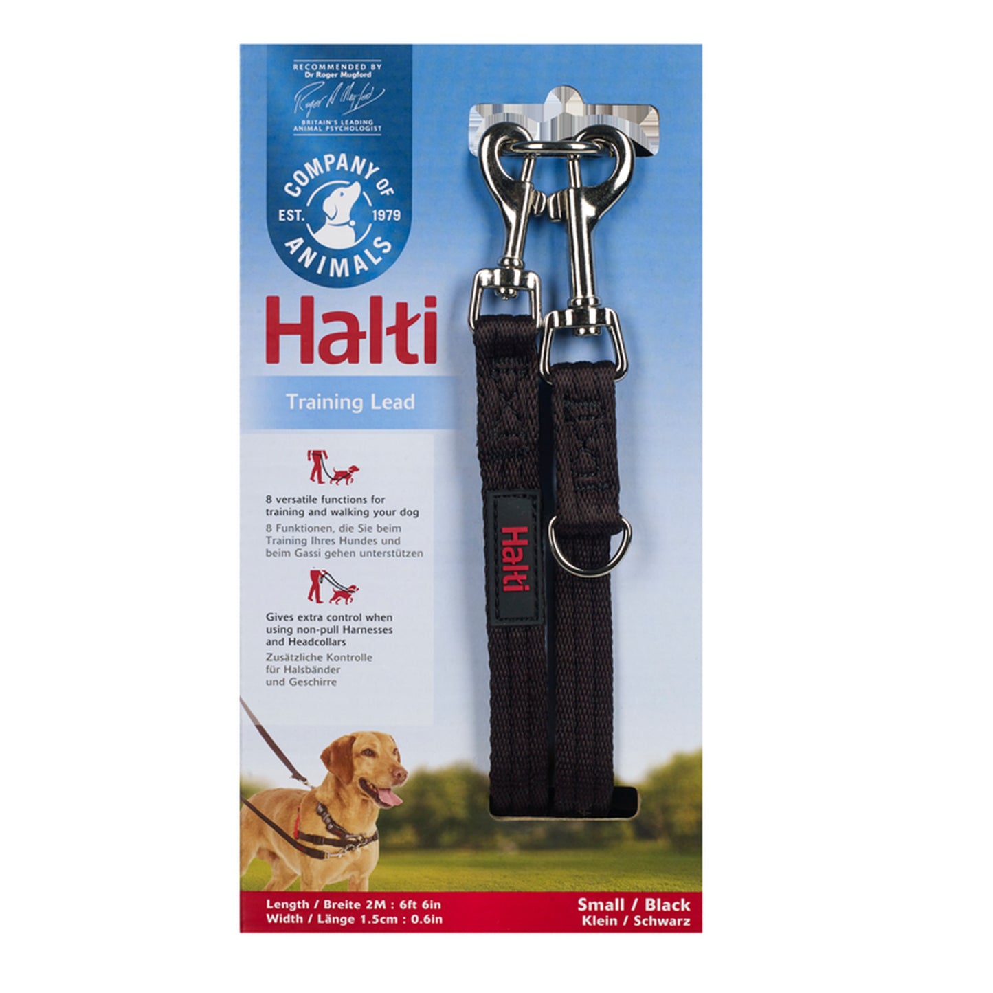 Halti Training Lead Black Large