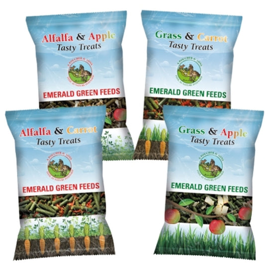 Emerald Green Tasty Treat Alfalfa&Apple 225 g