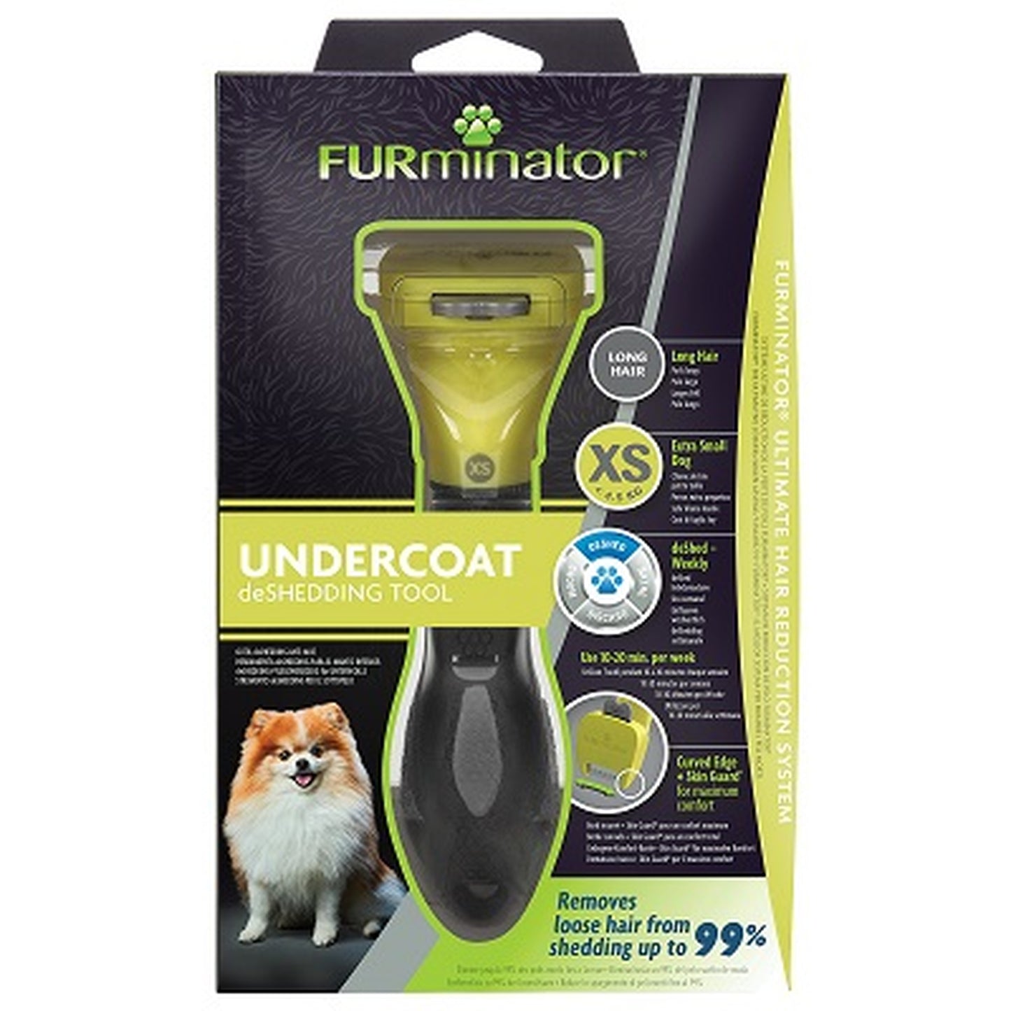 FURminator Undercoat Long Hair ExSm Dog