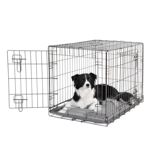 Dogit 2 Door Black Dog Crate Medium