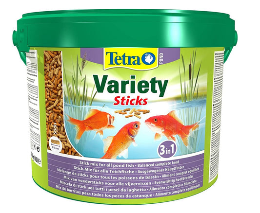 Tetra Pond Variety Sticks Tub 10 L