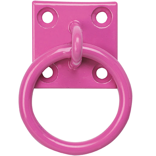 Tie Ring On Plate Pink x10