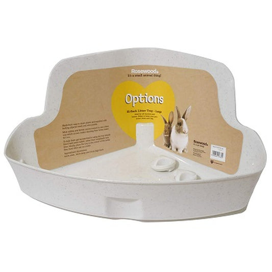 Rosewood Options Corner Litter Tray Large
