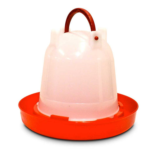 Supa Red & White Poultry Drinker 1.5L x3