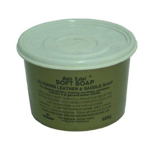 Gold Label Soft Saddle Soap 500 g