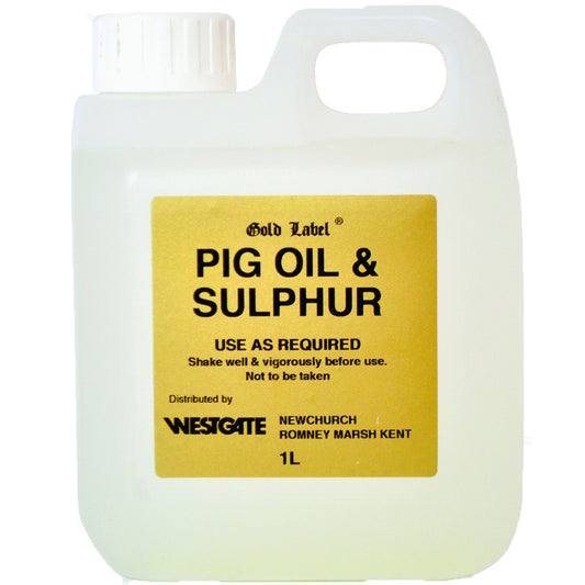 Gold Label Pig Oil & Sulphur 5 L