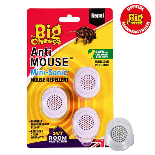 Big Cheese Anti Mouse Mini-Sonic Mouse3x