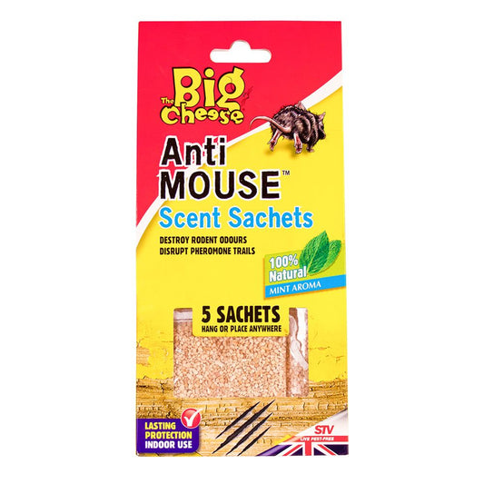 Big Cheese Anti Mouse Scent Sachets x5