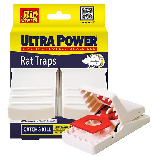 Ultra Power Rat Trap Baited 2Pack