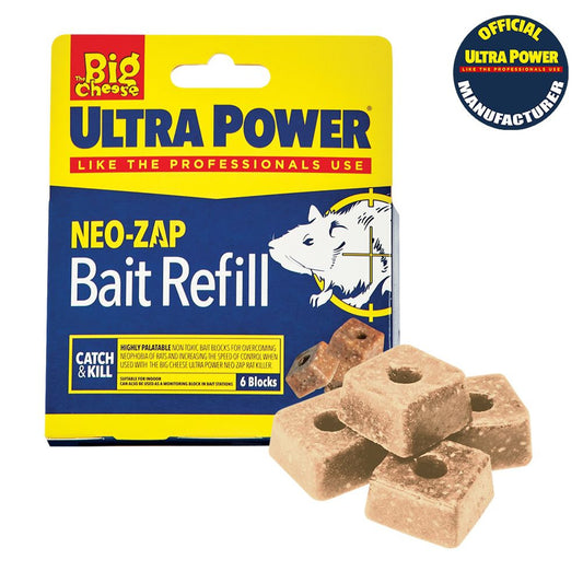 Ultra Power Neo Zap Rat Killer Refill 6x