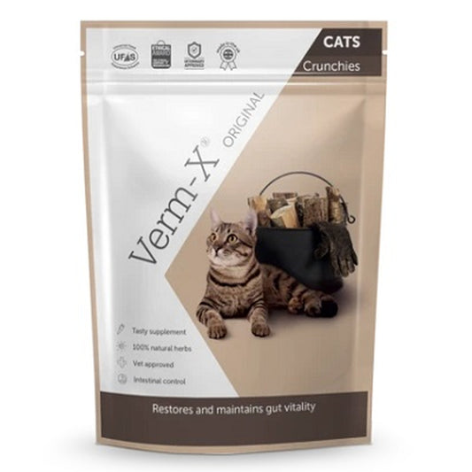 Verm X Treats For Cats Crunchies 120 g