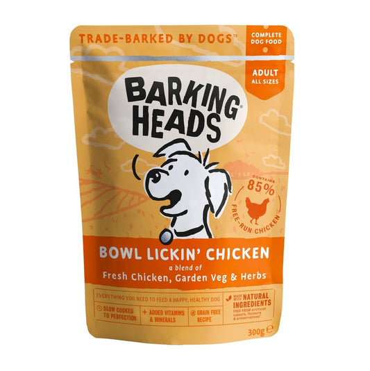 Barking Head Wet Bowl Chick 10x300g