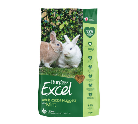 Burgess Excel Rabbit Nuggets 10 kg