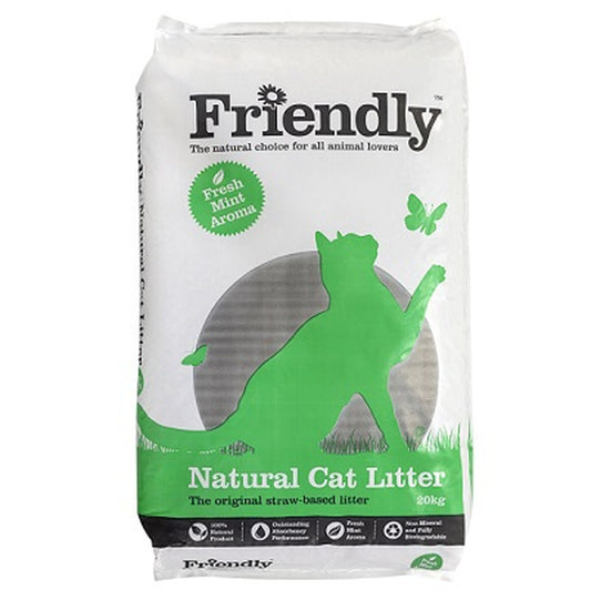 Friendly Natural Cat Litter 20 kg