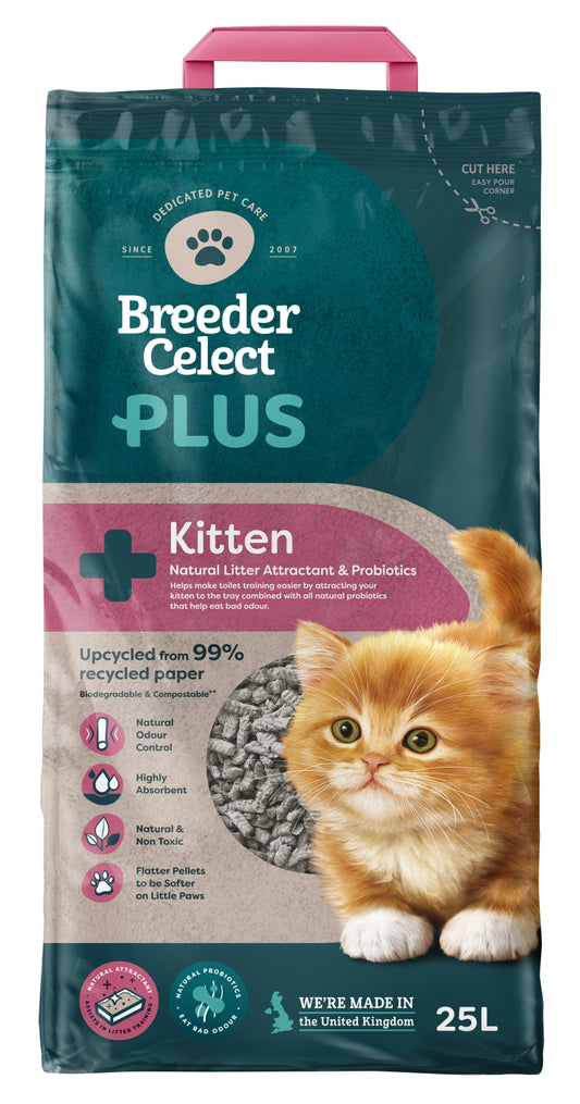 Breeder Celect Kitten Plus Litter 25 L