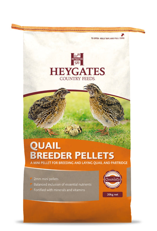 Heygates Quail Layer/Breeder Pells 20 kg