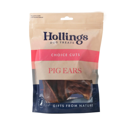 Hollings Pig Ears 5x10 Pre Packed