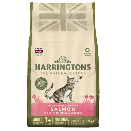 Harringtons Cat Adult Salmon 4x2kg