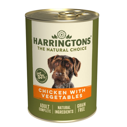 Harringtons Dog Tins GF Chick&Veg 6x400g