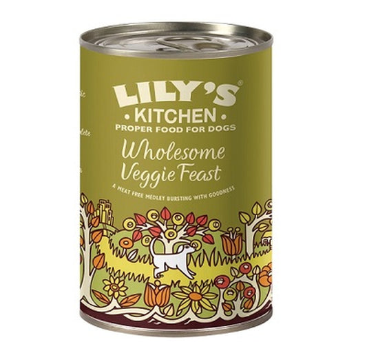Lilys Kitchen Veggie Feast 6x375g Tray