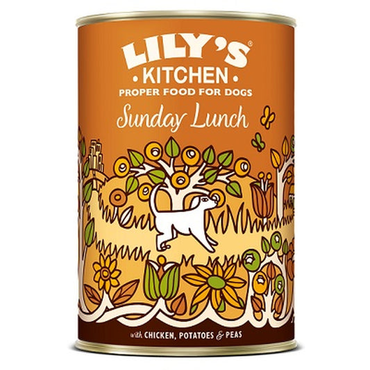 Lilys Kitchen Sunday Lunch 6x400g Tray