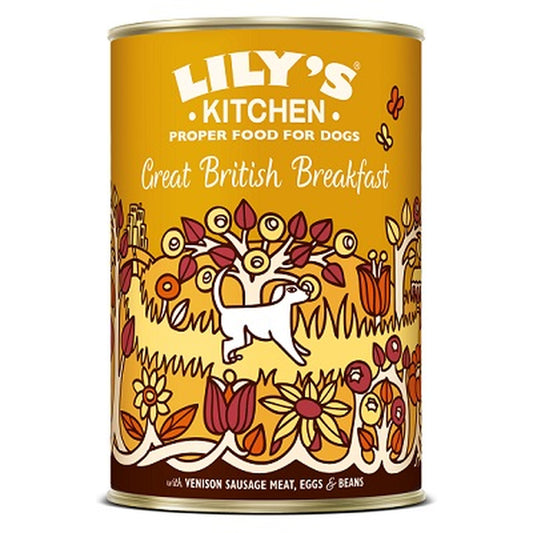 Lilys Kitchen Brit Breakfast 6x400g Tray