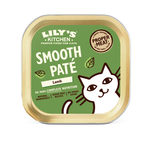 Lilys Kitchen Cat Smth Pate Lamb 19x85g