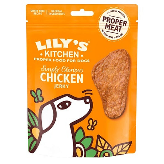 Lilys Kitchen Chicken Jerky Trt 8x70g