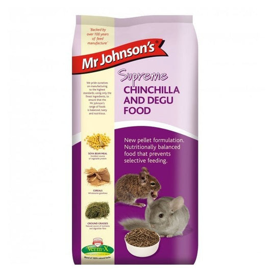 Mr Johnsons Chinchilla & Degu Food 20 kg
