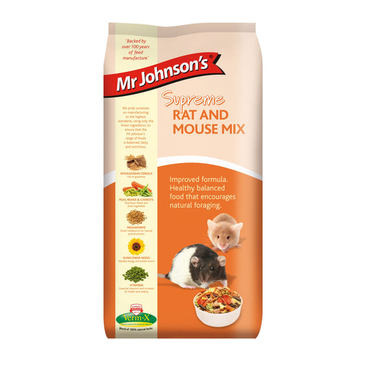 Mr Johnsons Supreme Rat&Mouse Mix 15 kg
