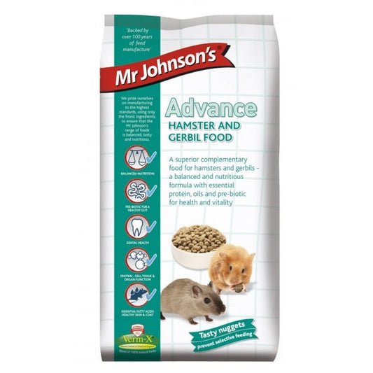 Mr Johnsons Advance Hamster&Gerbil 750 g