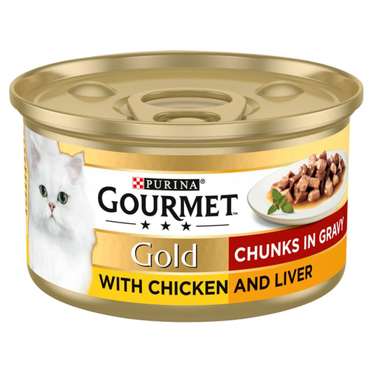 Gourmet Gold Chicken & Liver CIG 12x85g